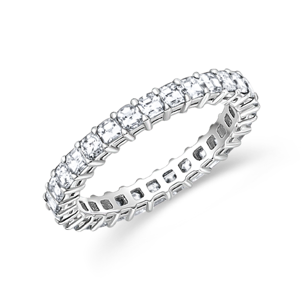 Asscher Cut Diamond Eternity Band | 1.76tw