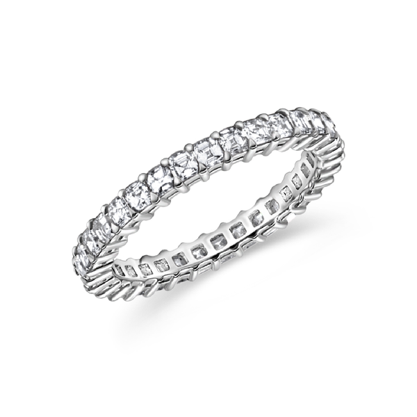 Asscher Cut Diamond Eternity Band | 1.42tw