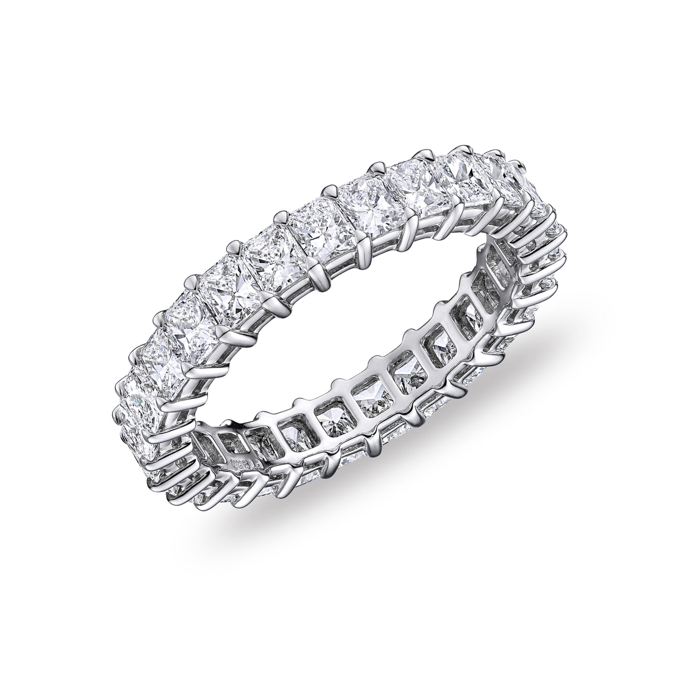 Radiant Cut Diamond Band | 3.84tw