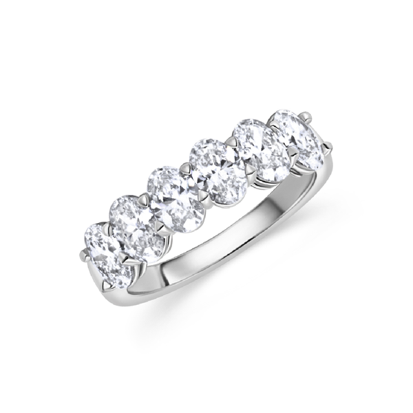 Oval Cut Diamond Band | 1.91tw