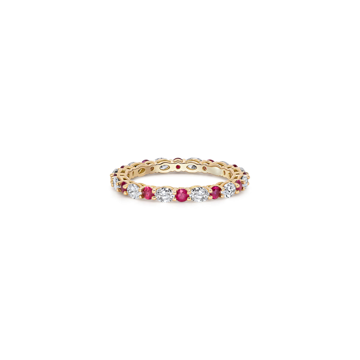 Diamond & Ruby Eternity Band | 1.54tw