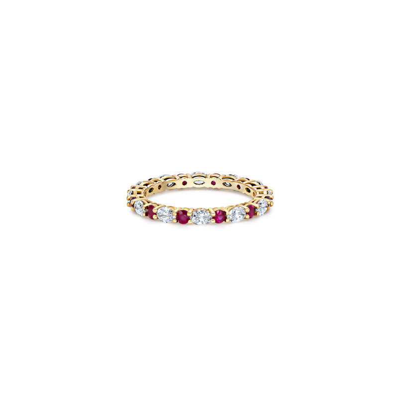 Diamond & Ruby Eternity Band | 1.57tw