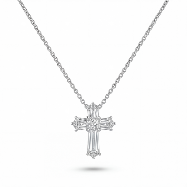 Kite Diamond Cross Pendant | 2.01tw