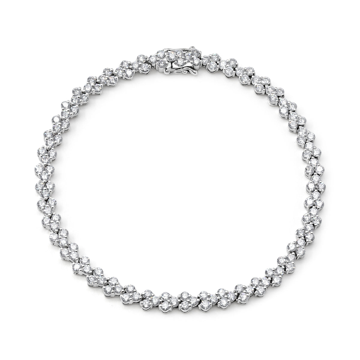 2-1 Diamond Tennis Bracelet | 3.78tw