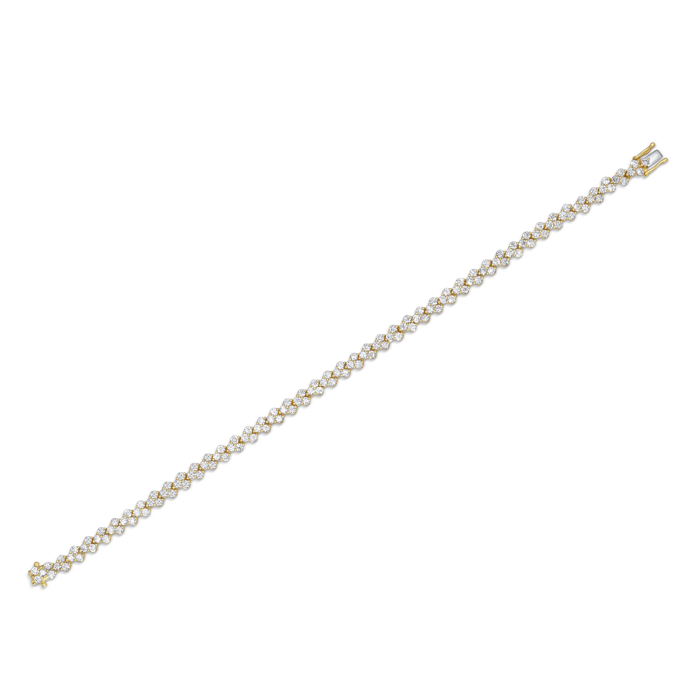2-1 Diamond Tennis Bracelet | 3.80tw