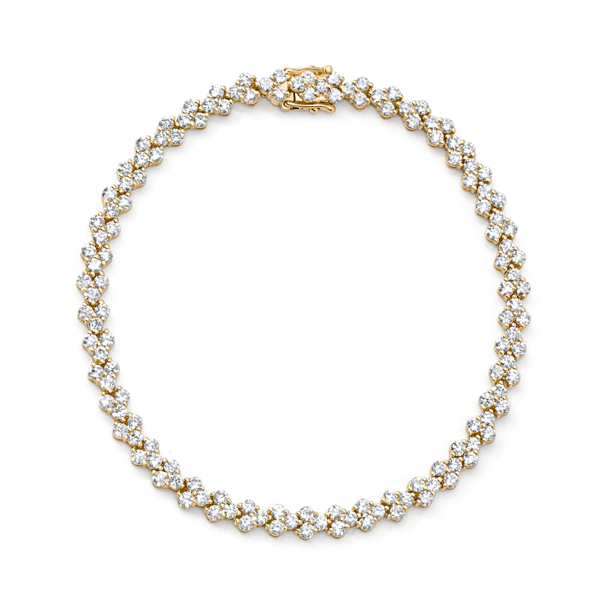 2-1 Diamond Tennis Bracelet | 3.80tw
