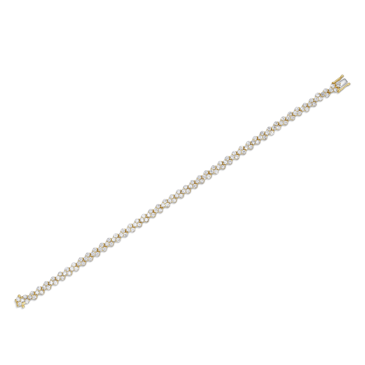 2-1 Diamond Tennis Bracelet | 3.80tw