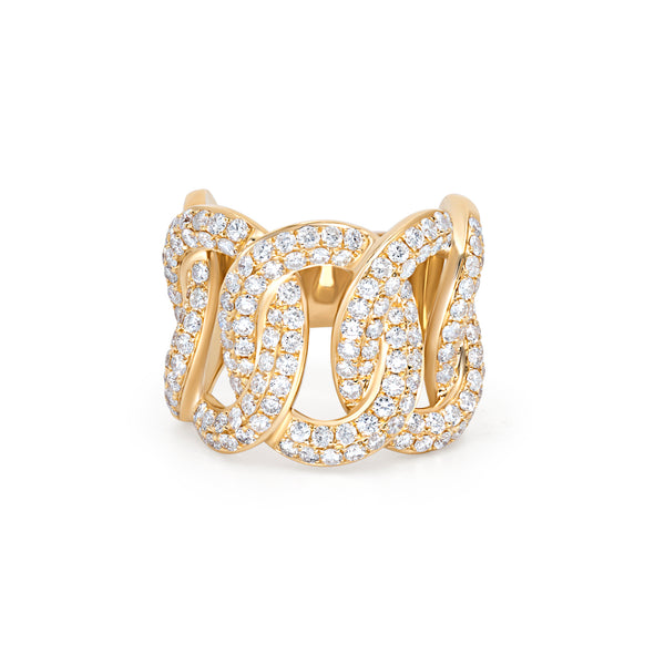 XL Open Diamond Link Band