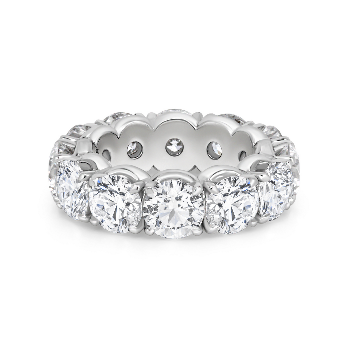 Round Diamond Eternity Band | 12.10tw