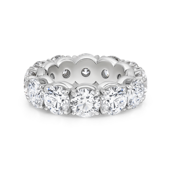 Round Diamond Eternity Band | 12.10tw
