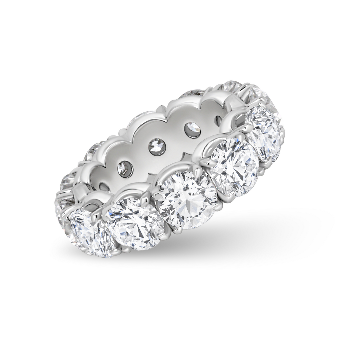 Round Diamond Eternity Band | 12.10tw