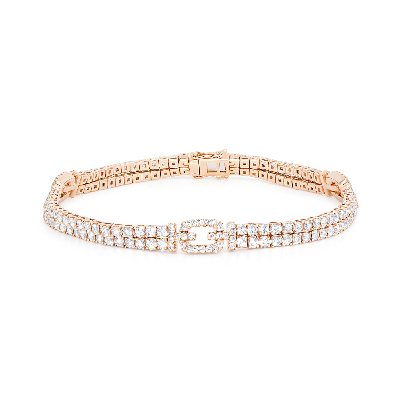 Double Strand Diamond Bracelet | 4.00tw