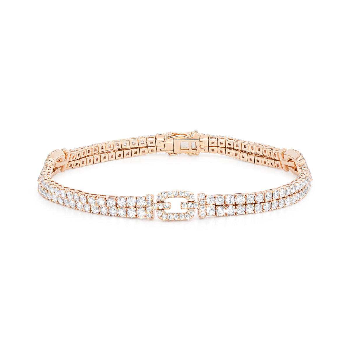 Double Strand Diamond Bracelet | 4.00tw