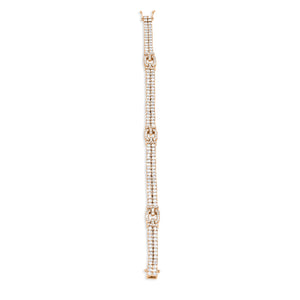 Double Strand Diamond Bracelet | 4.00tw