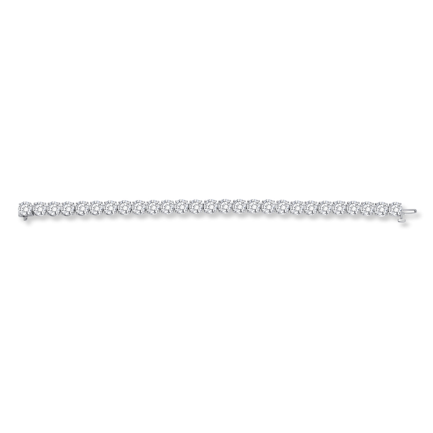 Round Diamond Tennis Bracelet | 27.36tw