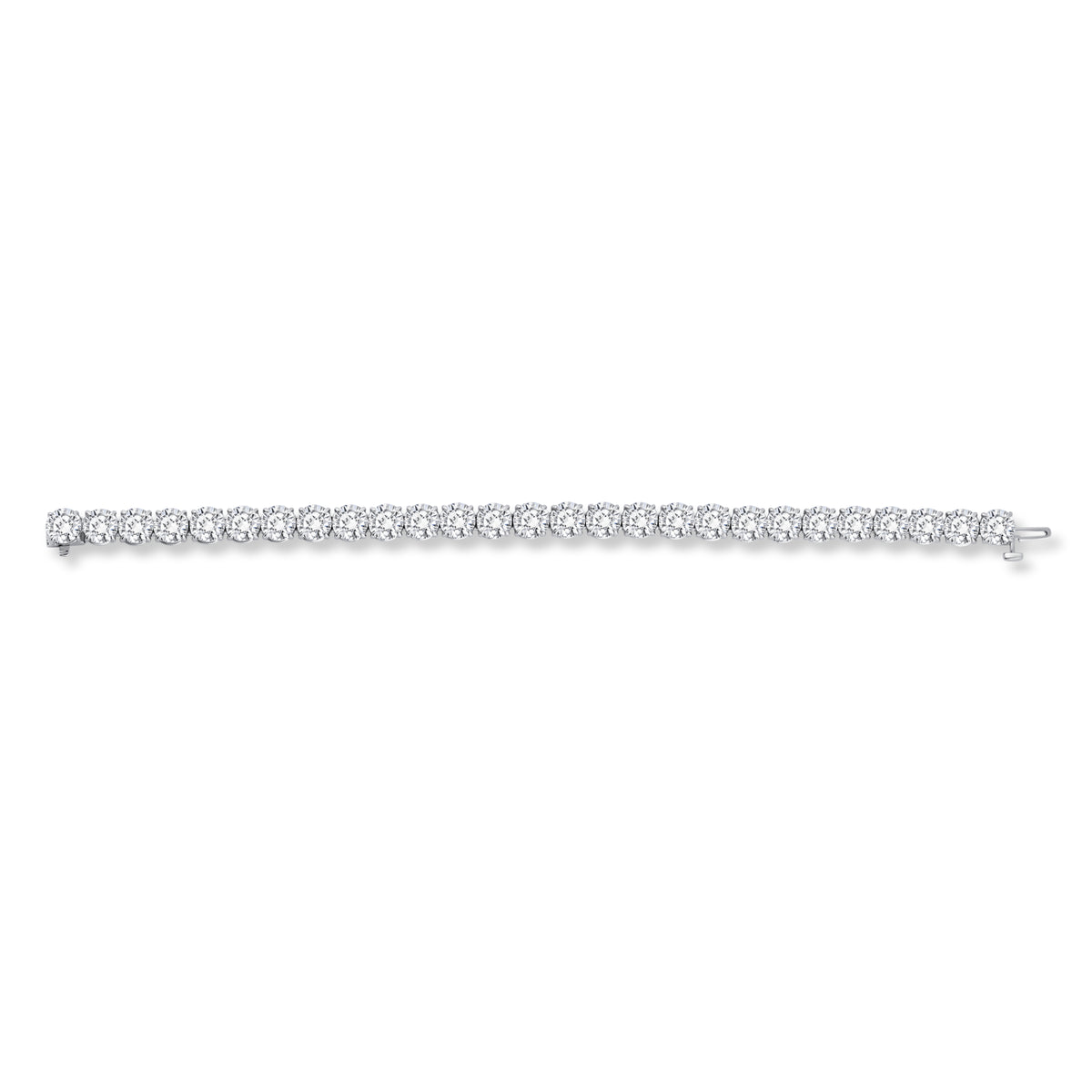 Round Diamond Tennis Bracelet | 27.36tw