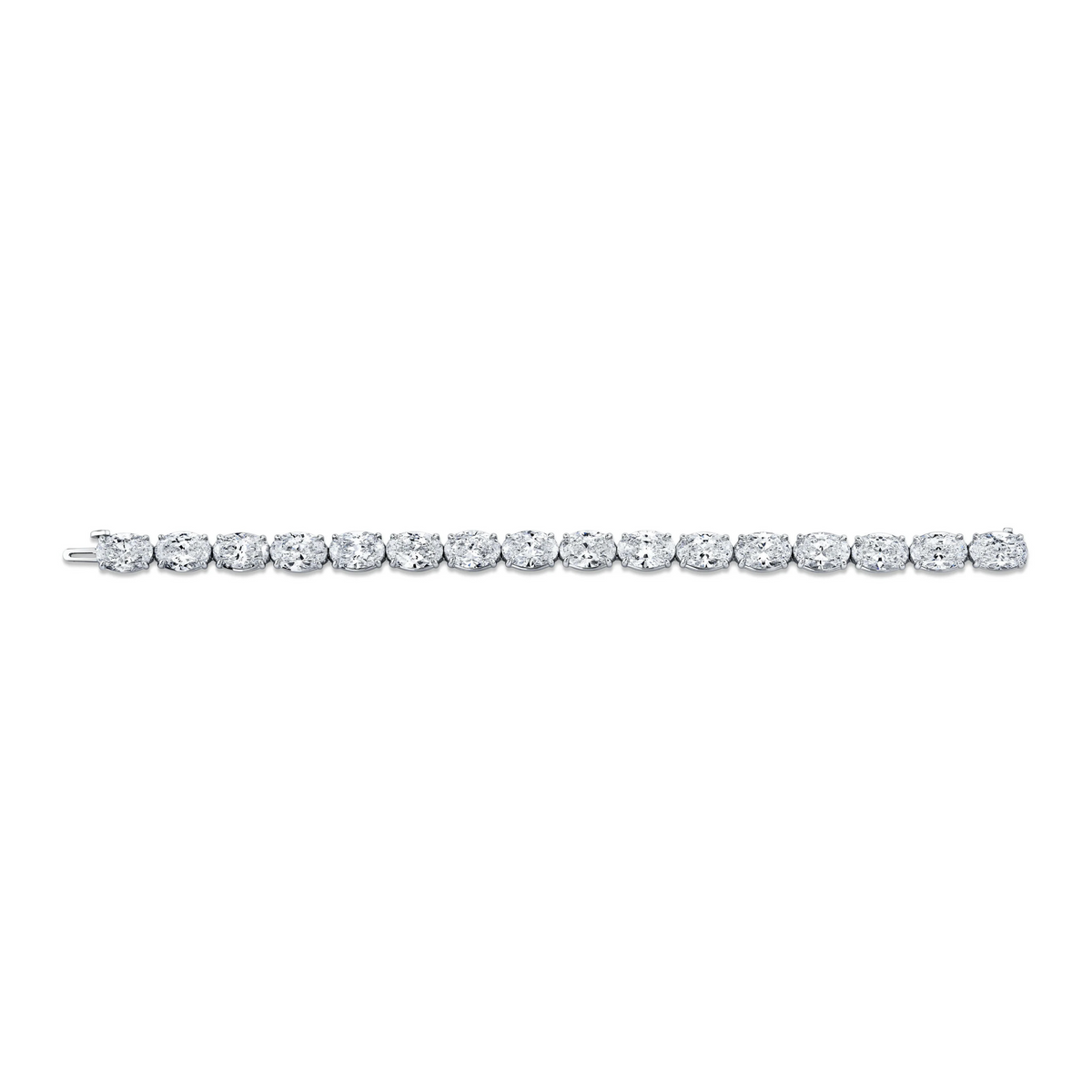 Oval Cut Diamond Tennis Bracelet | 32.70tw