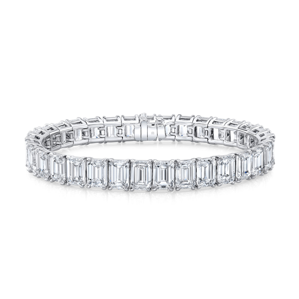 Emerald Cut Diamond Tennis Bracelet | 33.33tw