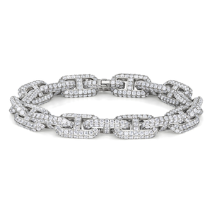 Diamond Gucci Link Bracelet