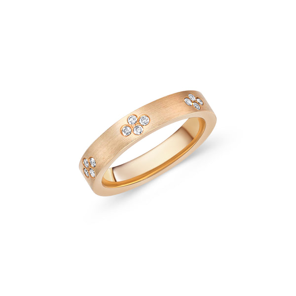 Rose Gold Diamond Band