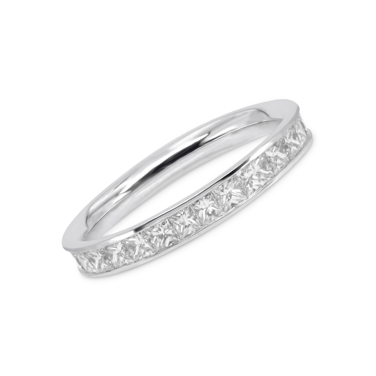 Channel Set Diamond Eternity Band | 1.74tw