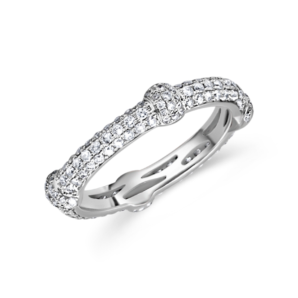 Diamond Pavé Eternity Band | .98tw