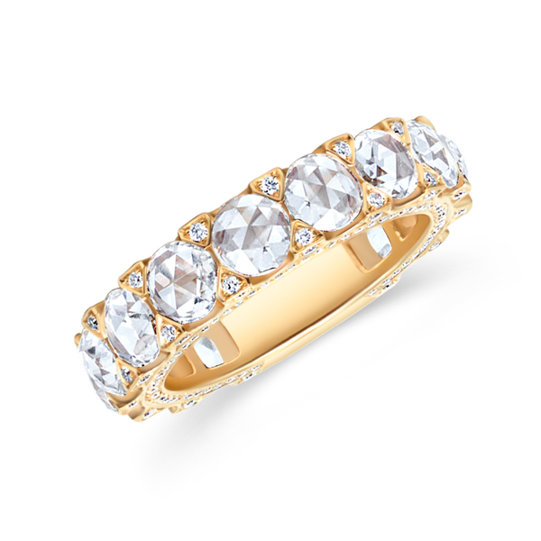 Rose Cut Diamond Ring | 2.64tw