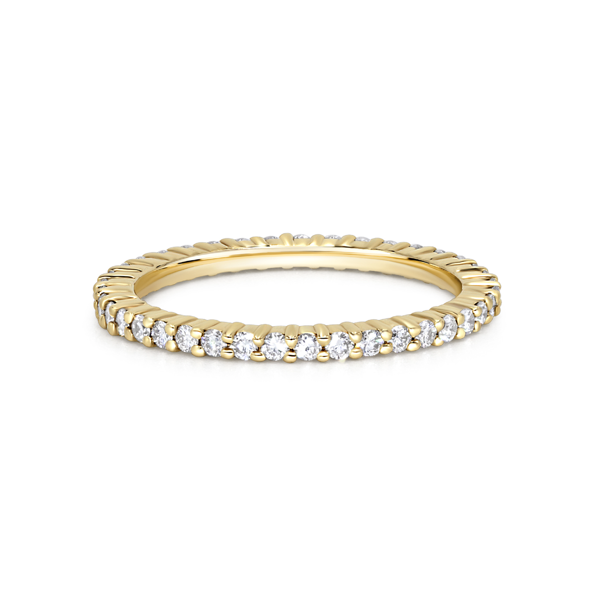 Shared Prong Diamond Eternity Band | .50tw