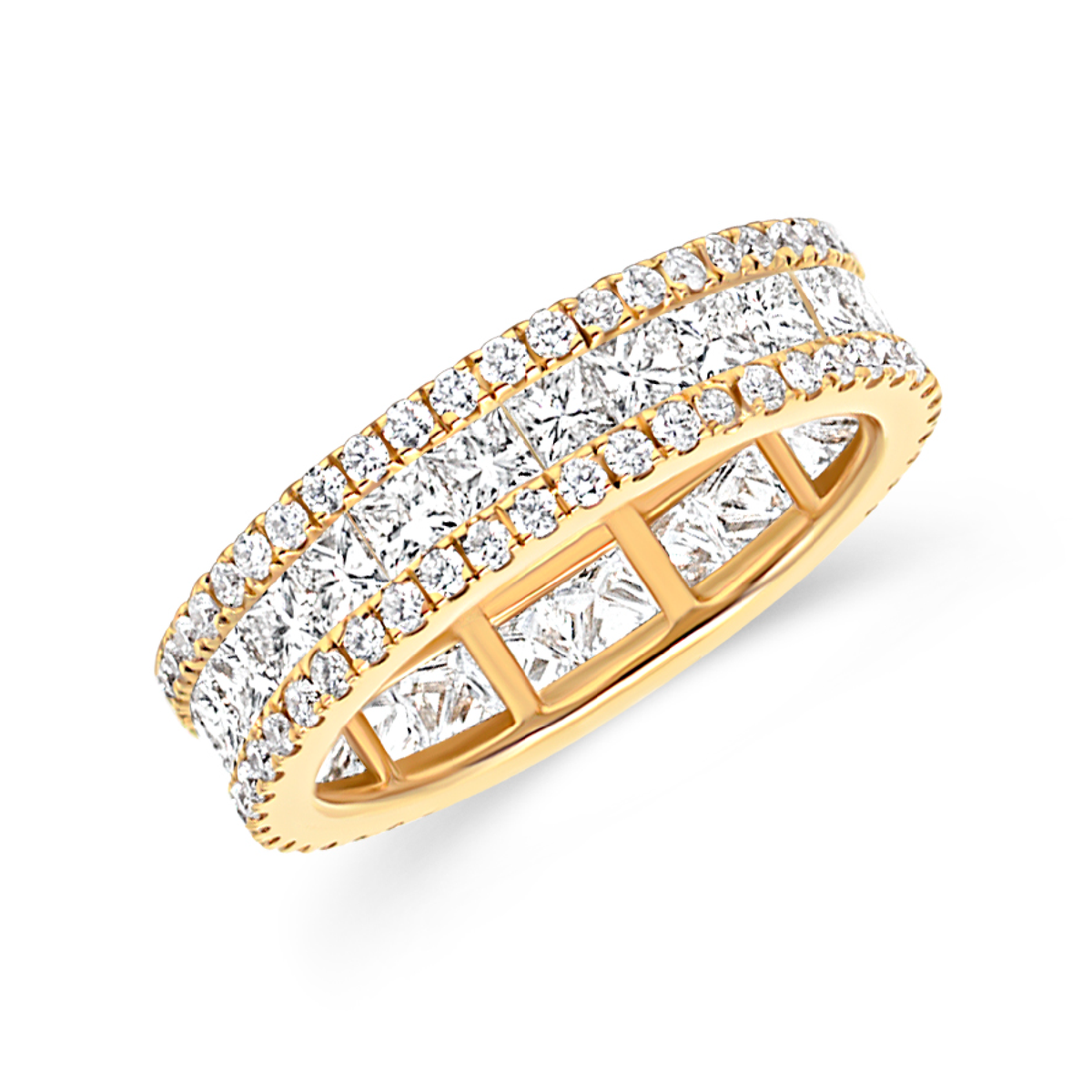 3 Row Diamond Band | 2.89tw