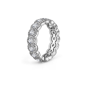 Diamond Cluster Eternity Band | 2.08tw