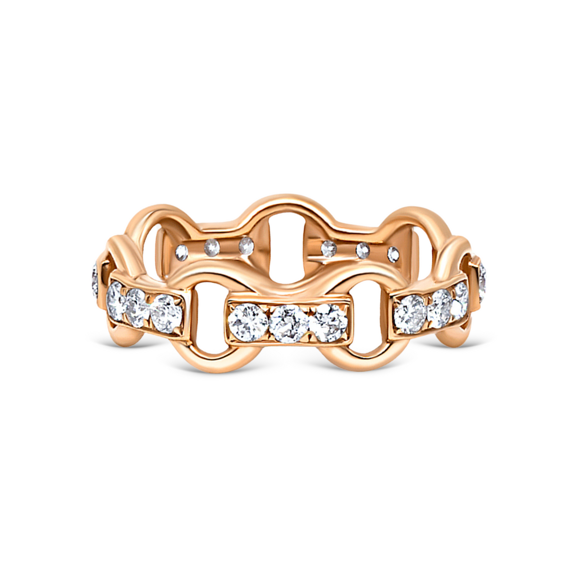 Chain-Link Diamond Band
