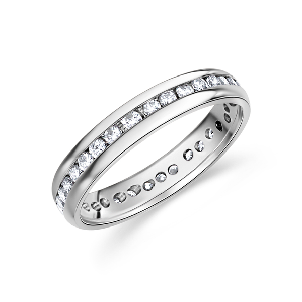 Channel Set Eternity Band | .66tw