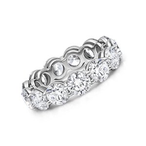 Prong Set Round Diamond Eternity Band | 6.54TW