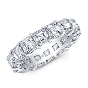 Asscher Cut Diamond Eternity Band | 5.69tw