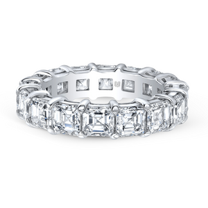 Asscher Cut Diamond Eternity Band | 5.69tw