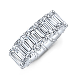Emerald Cut Diamond Eternity Band | 19.74tw