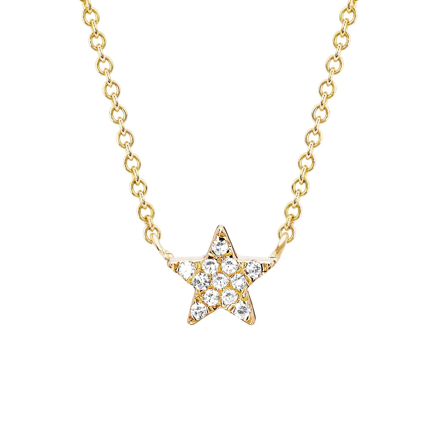 Diamond Star Necklace