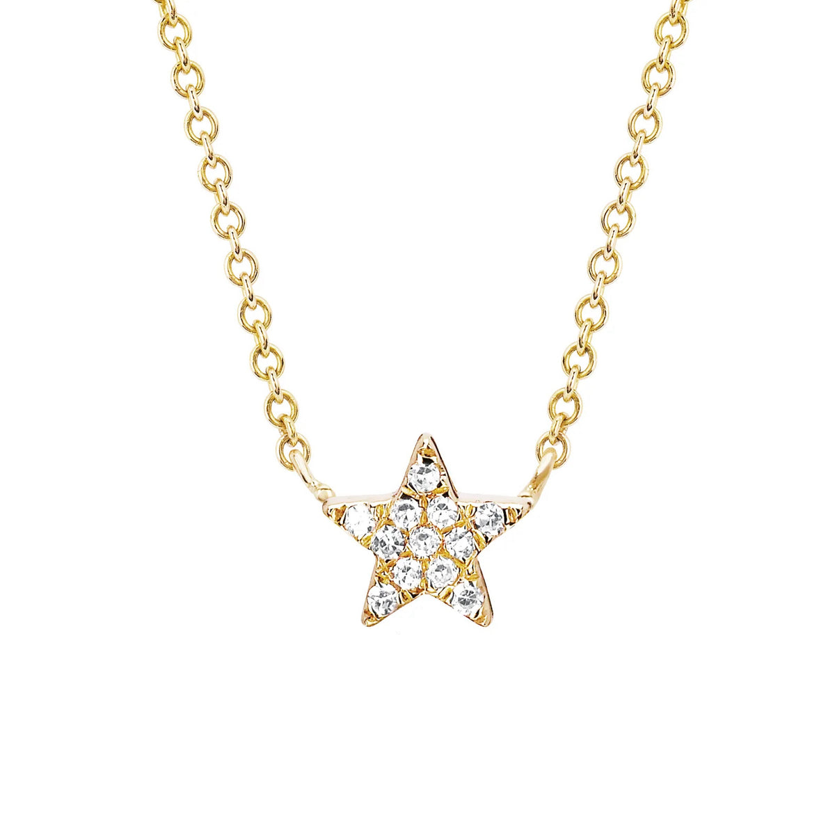 Diamond Star Necklace