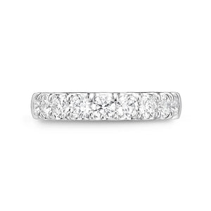 Round Diamond Half Eternity Band | 1.50tw