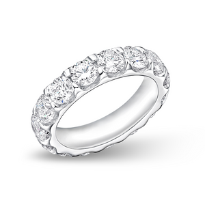Round Diamond Eternity Band | 5.18tw