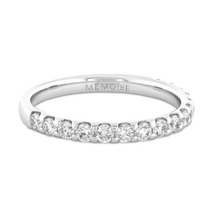 Round Diamond Half Eternity Band | .55tw