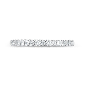 Round Diamond Half Eternity Band | .26tw