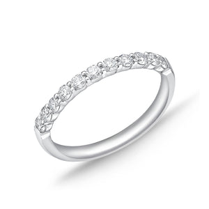 Prong Set Round Diamond Band | .36tw