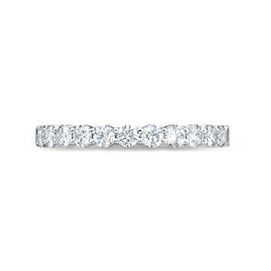 Round Diamond Half Eternity Band | .53tw