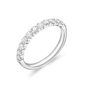 Prong Set Round Diamond Band | .53tw
