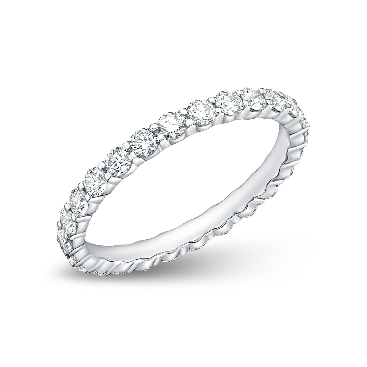 Round Diamond Eternity Band | 1.06tw