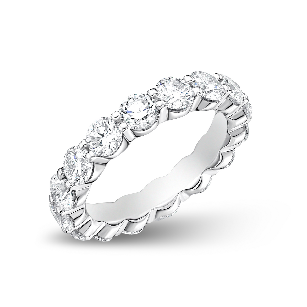 Round Diamond Eternity Band | 3.92tw