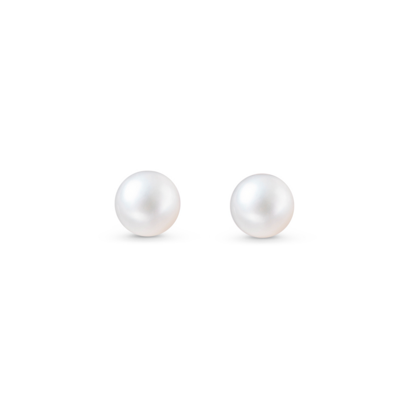 Delicate Pearl Stud Earrings