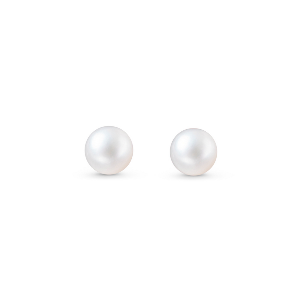 Delicate Pearl Stud Earrings