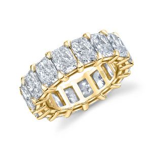 Radiant Cut Diamond Eternity Band | 10.12tw
